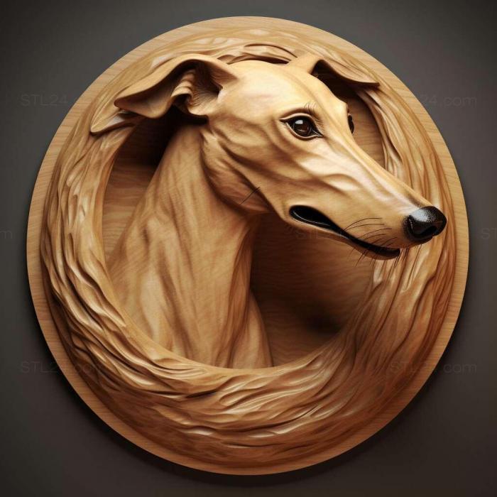 st Greyhound dog 1